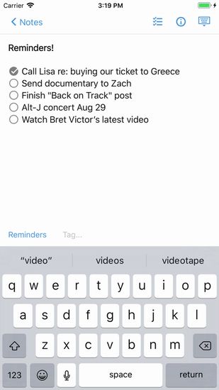 Simplenote app